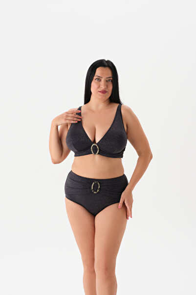 Dagi 4087BK GENİŞ ÜÇGEN BİKİNİ TK.