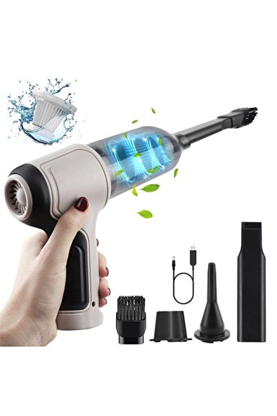 TEKNO Çok İşlevli Elektrikli Süpürge ( Ev , Araç Ve Daha Birçok Yerde Kullanılabilir