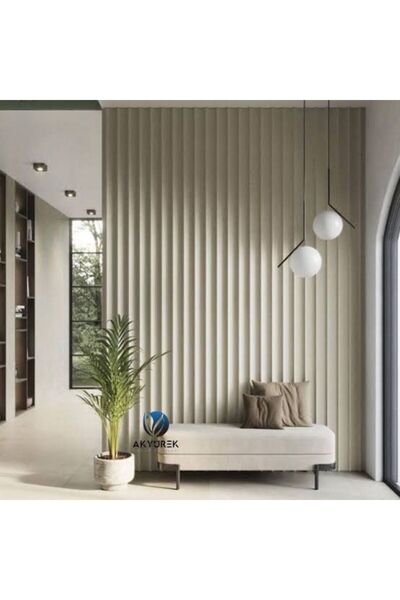AGT AKYÜREK STORE LB 2050 MODEL YENİ GRİ RENK DEKOR PROFİL DUVAR KAPLAMA LAMBRİ DUVAR PANEL