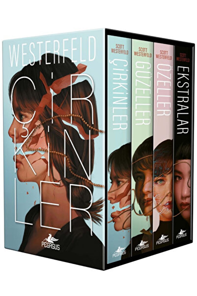 Pegasus Yayınları Çirkinler Serisi Kutulu Özel Set (4 Kitap) | Scott Westerfeld