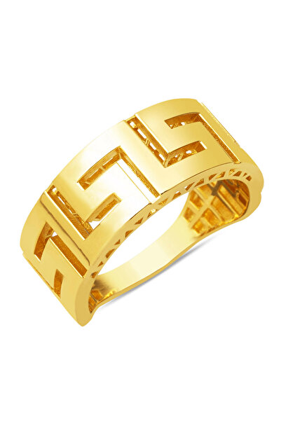 Bilezikci Versage Taşsız Yüzük 14 Ayar Altın