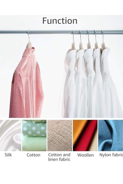 DLC Portable steam iron with a 220ml water tank and 1400W power.