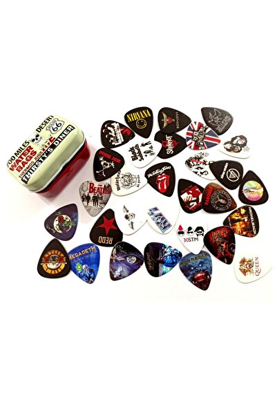 LongMoon ART700 Kolleksiyon Gitar Pena 30 Adet Kutulu 0.70 mm