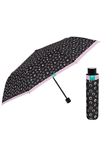 Perletti Mini umbrela ploaie pliabila cerculete roz