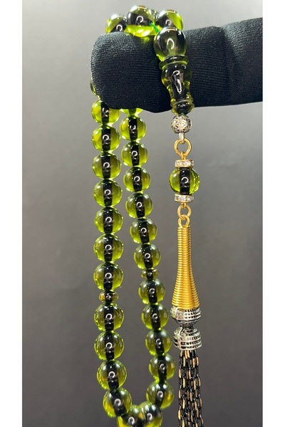 pusula tesbih ATEŞ KEHRİBAR TESBİH