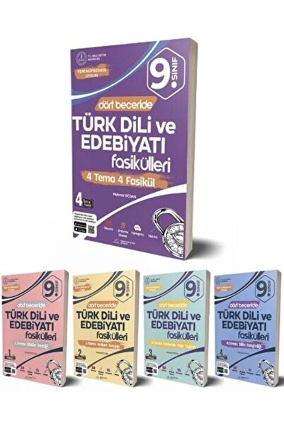 Bi bigelio 9. Sınıf Dört Beceride Türk Dili ve Edebiyatı Fasikülleri Paragrafın Şifresi Yayınları