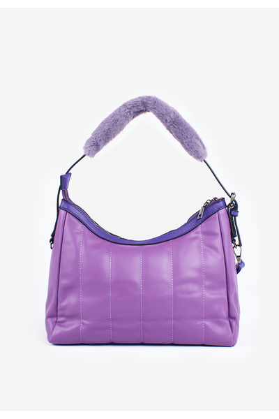 B T Shoes Fialové rukojeť kabelky Braida