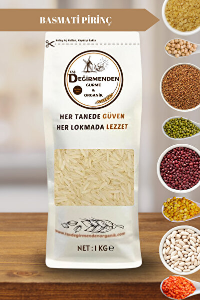 Taş Değirmenden Organik Basmati Pirinç - 1 Kilo