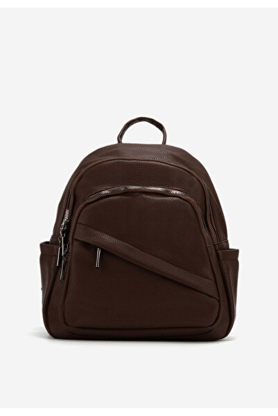 B T Shoes Hnedé dámska ruksak Alexina