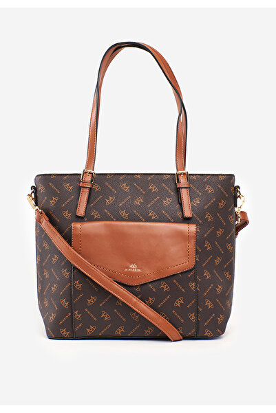 B T Shoes Hnedé kabelka do ruky Esmia V4