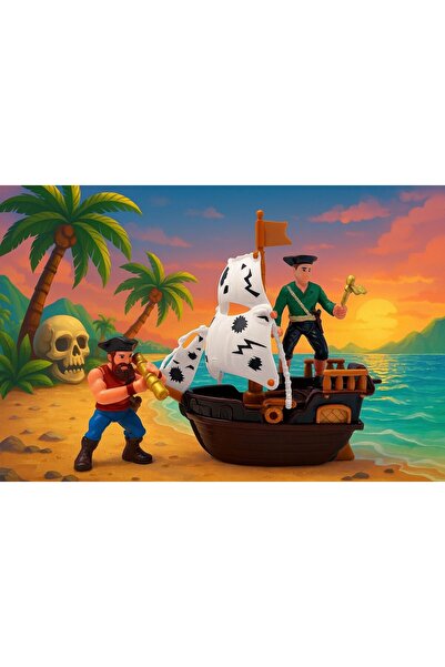 NUNU Pirate Adventure Toy Set
