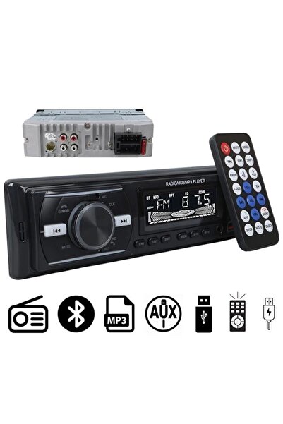 CARSTAR CS-920 Casetofon auto cu USB/SD/FM/AUX/Bluetooth dublu, controlat pri...