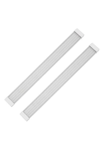 ZMR 60w 120 Cm Kristal Beyaz Led Bant Armatür 6500k 2'li Paket