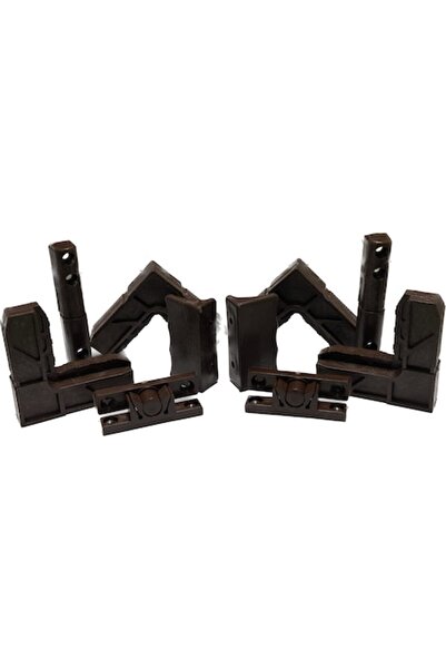 SOLIDON Set coltar, maner, balama, inchizator plasa insecte, culoare Maro RAL8014