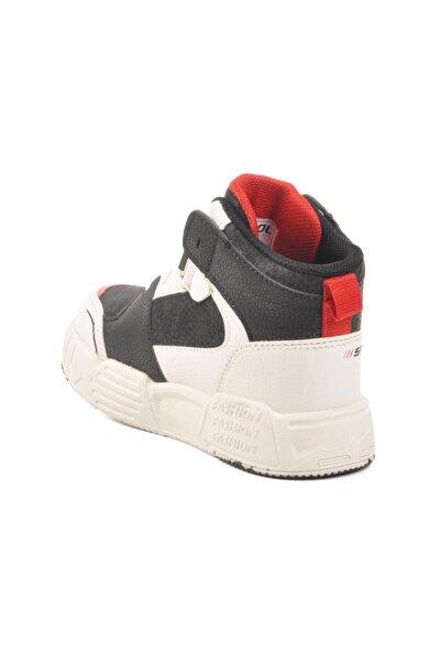 WALKWAY King Long P Black-Red Kids Sneaker