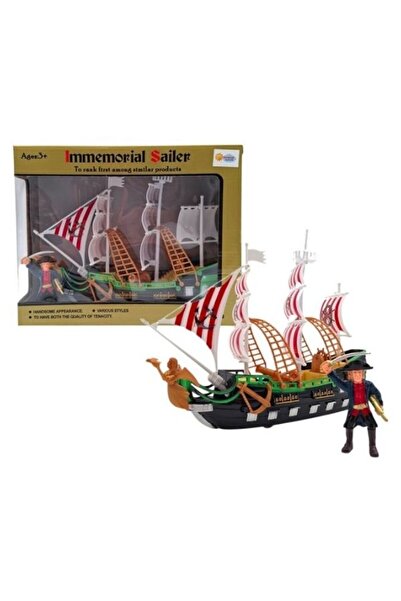 NUNU Pirate Ship Play Set Pirate Ship with White Flag