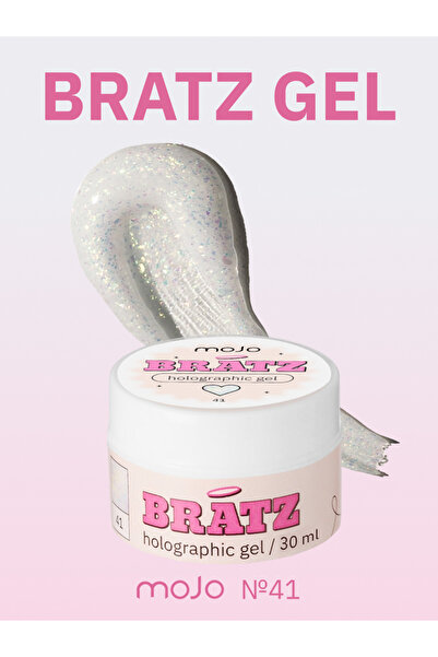 MOJO Protez Tırnak Jeli Beyaz Bratz Gel 41 - 30 ml