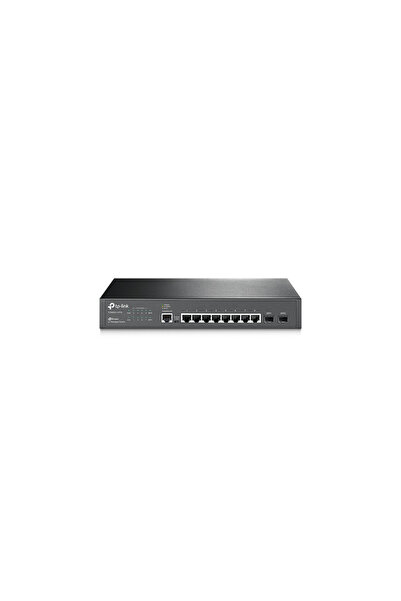 Omada SG3210، 8 منافذ جيجابت، منفذان جيجابت SFP، قابل للإدارة، مفتاح شبكي بهي...