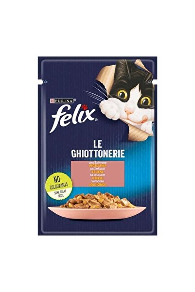 FELIX Pouch Somonlu Yetişkin Kedi Konservesi 85 gr