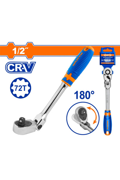 WADFOW يد راتشت 1/2" 72 سن رأس متحرك – WRW4212