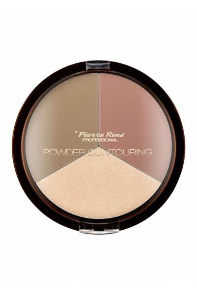 Pierre Rene Paletă pudră contur - Pudră contur nr. 02, 23gr - Pierre Rene
