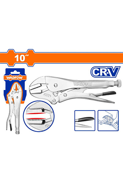 WADFOW 10" Straight Head Crimping Pliers - WLP2C02