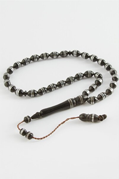 Genel Markalar Arpa Kesim İşlemeli Kuka Tesbih 8*10 Mm