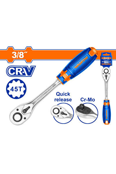 WADFOW يد راتشت 3/8" 45 سن – WRW1238