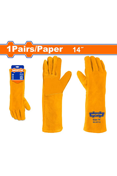 WADFOW كفوف لحام أصفر طويل – WLG2114