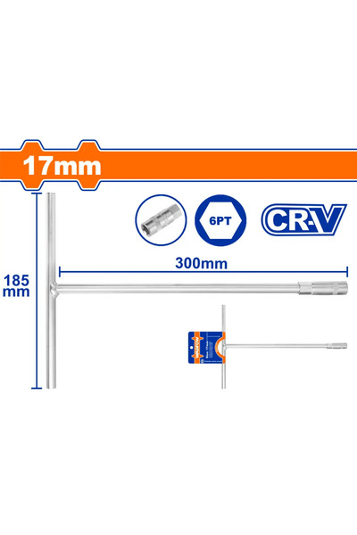 WADFOW مفتاح T مقاس 17مم — WTH1117