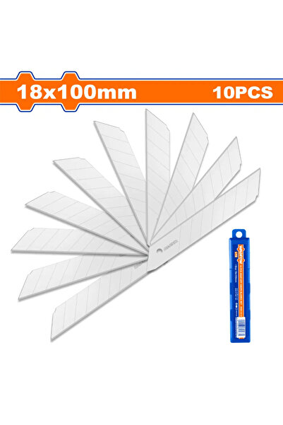 WADFOW غيار شفرات سكين موكيت 18×100مم (10 قطع) – WMK1K18