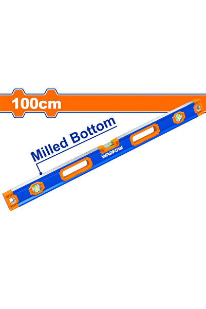 WADFOW ميزان ماء ألمنيوم ثلاث عيون 100سم – WSL1G100