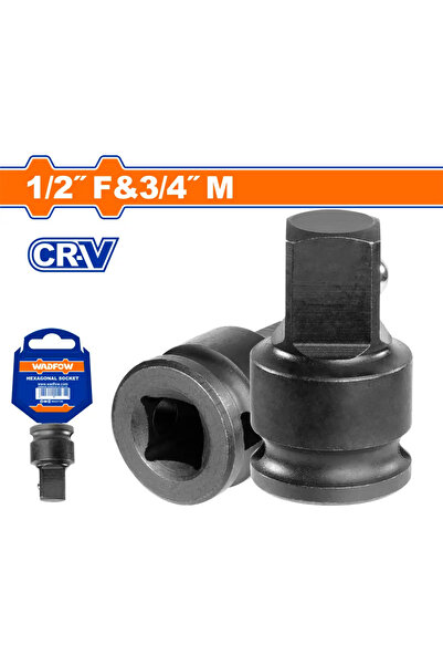 WADFOW تحويلة يد أتوماتيك أسود ‎1/2"(F) × 3/4"(M) — WMS2234