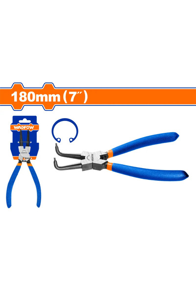 WADFOW Tila 180mm Revolver Handle Pliers with Curved Pin WPL9C74