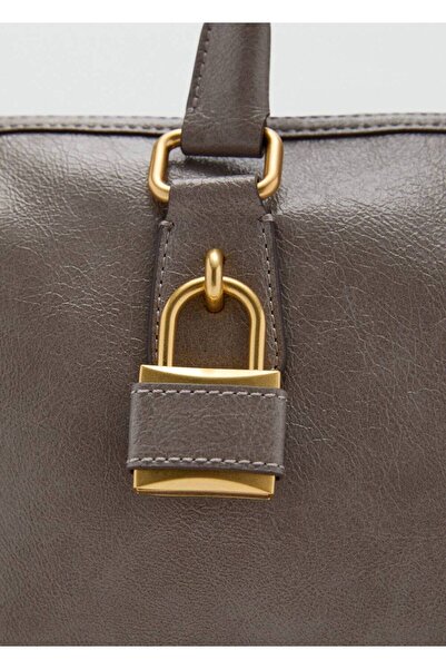 MANGO Woman Kulplu dikdörtgen çanta