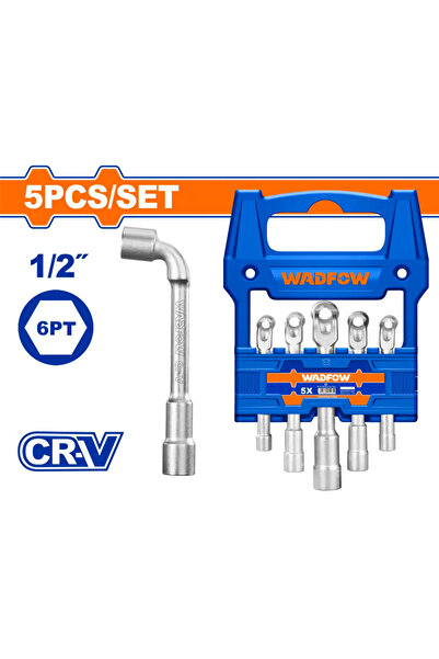 WADFOW طقم مفاتيح غليون 1/2" — 5 قطع — WTH4205