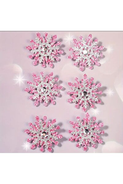 EMKSHOP 6'lı ELSA KAR TANELERİ SAÇ TOKALARI