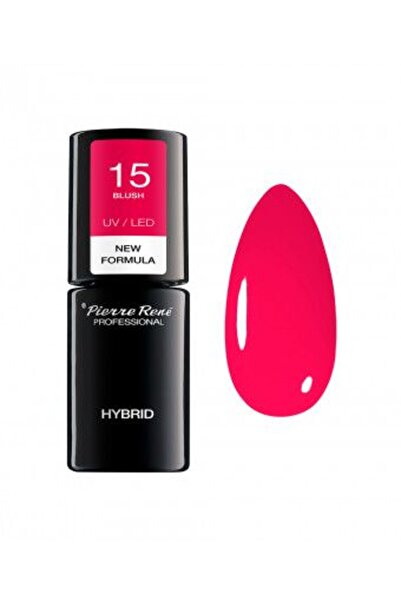 Pierre Rene Oja semipermanentă - Color Hybrid Polish nr. 15 Blush 6ml - Pierr...