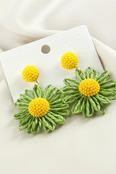 FREEDOM STOREE Papatya Zr Model Earrings