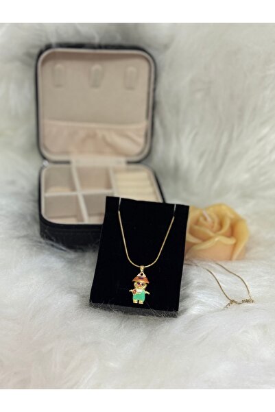 VENTİ VENTİSCA Steel Labubu Necklace as a Gift for a Lover or Spouse