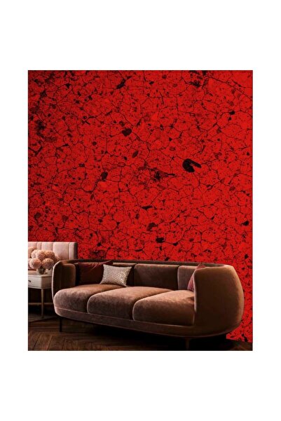 OEM Self-Adhesive PVC Wallpaper, Abstract Tree Bark Red Wood, 200 x 300 cm