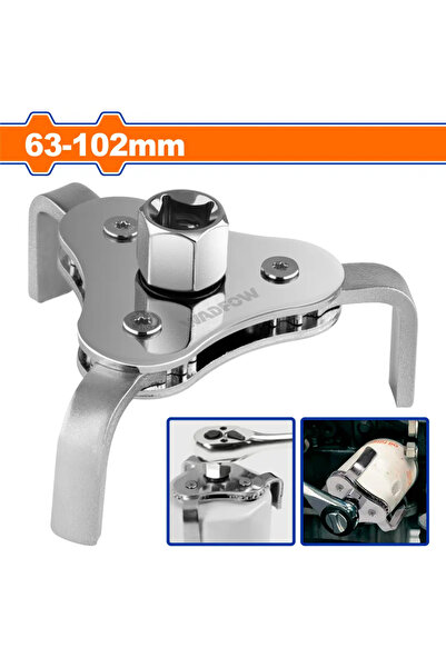 WADFOW مفتاح مصفاة زيت 3 أرجل (63–102مم) – WUL1401