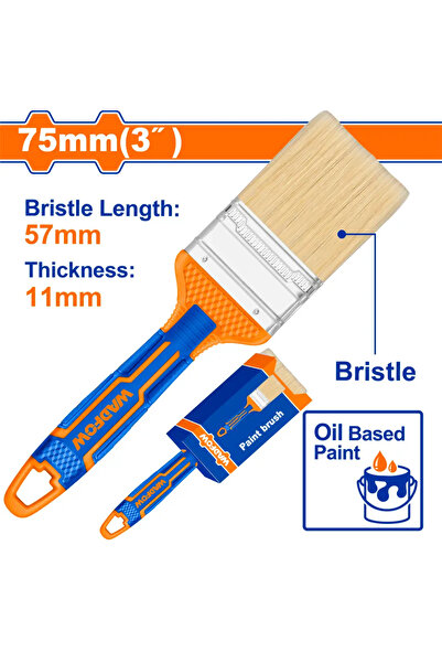 WADFOW فرشاة بوية يد ربل 3" — WPB5G03