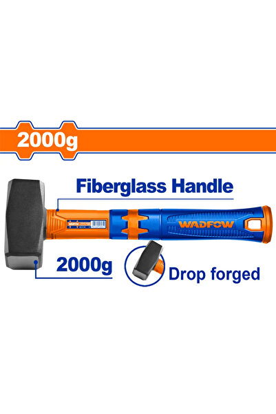 WADFOW شاكوش مربع فيبر 2000 جم – WHM2320