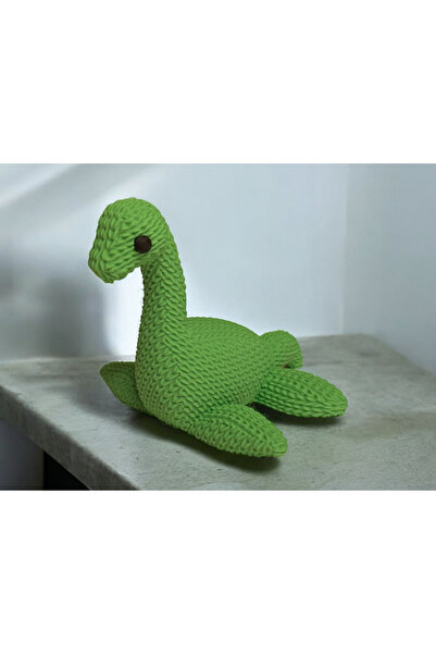 3DONE MODELS Figurină dinozaur croșetată 3D, model 4 – Model decorativ, imprimat 3D, colecție unică