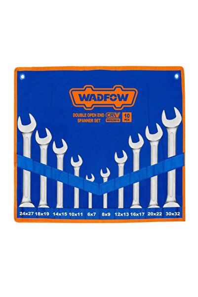 WADFOW 10-Piece Open-End Wrench Set (6–32mm) – WDS2M10