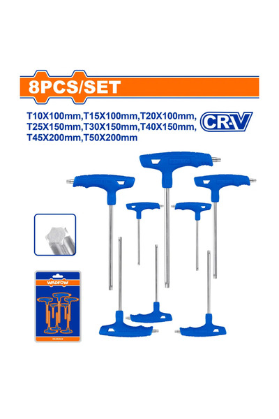 WADFOW طقم مفاتيح ألنكي نجمة 8 قطع – WHK3481