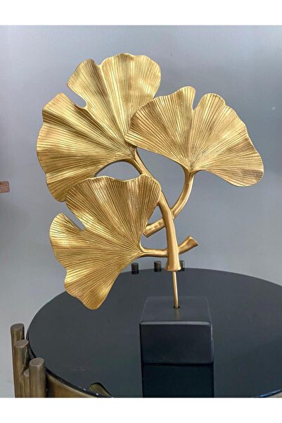 Mirsa Global Dekoratif Kaideli Yaprak Yonca Biblo Modern Özel Tasarım Obje
