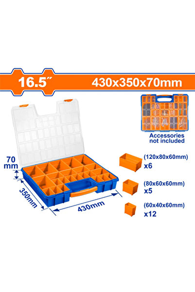 WADFOW شنطة إكسسوارات 16.5 بوصة – WTB1611