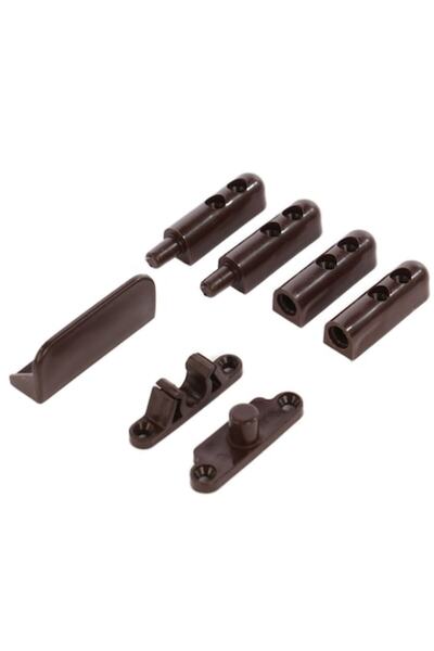 SOLIDON Set 4 accesorii plasa insecte / tantari, plastic, maro